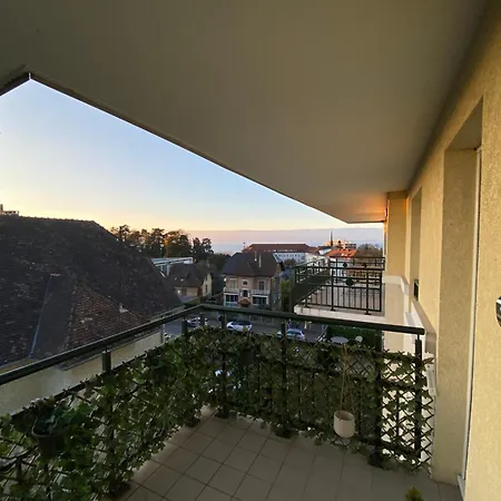 La Residence Fleurie, Vue Sur Le Lac Leman Thonon-les-Bains Exterior photo